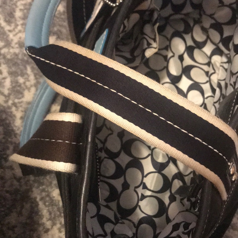 Black Nylon Coach Bag! - Picture 8 of 8